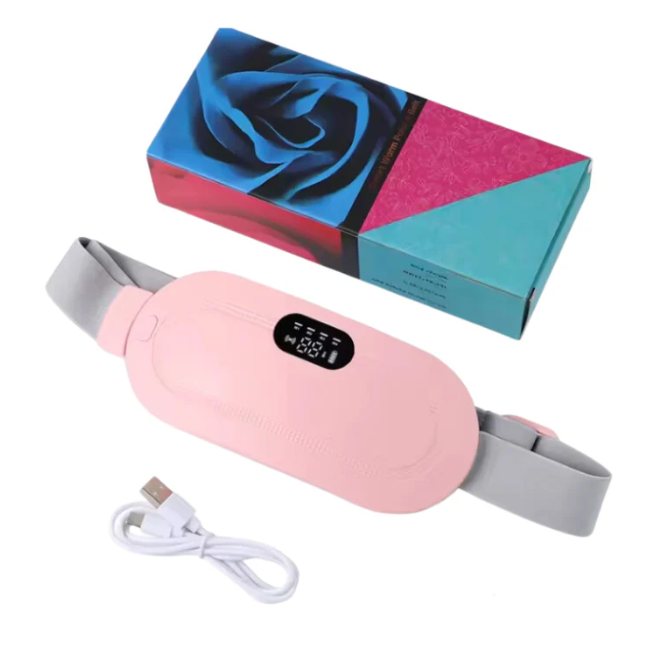 Women Heating Pad Belt – Instant Pain Relief & Fast Heating Comfort Electric Belt Massage for Women and Girls